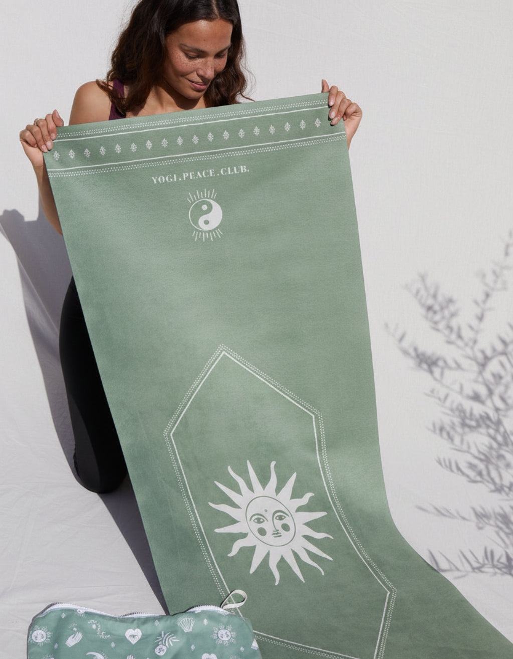 Travel Yoga Mat Ceremony Sage 1 mm