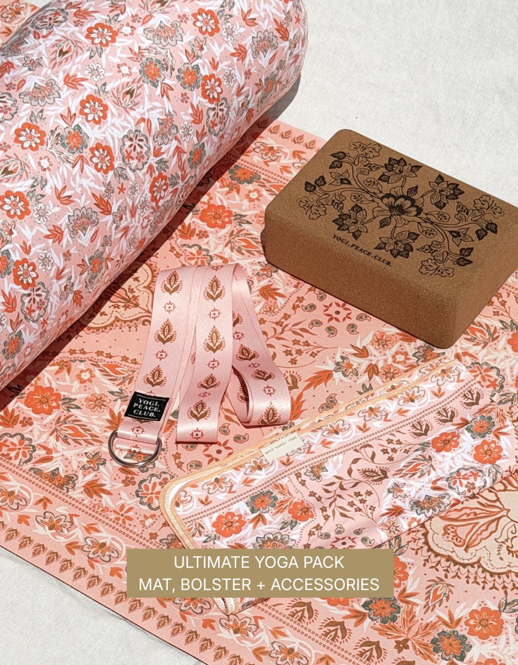 Ultimate Yoga Pack - Salty Peach 4 mm
