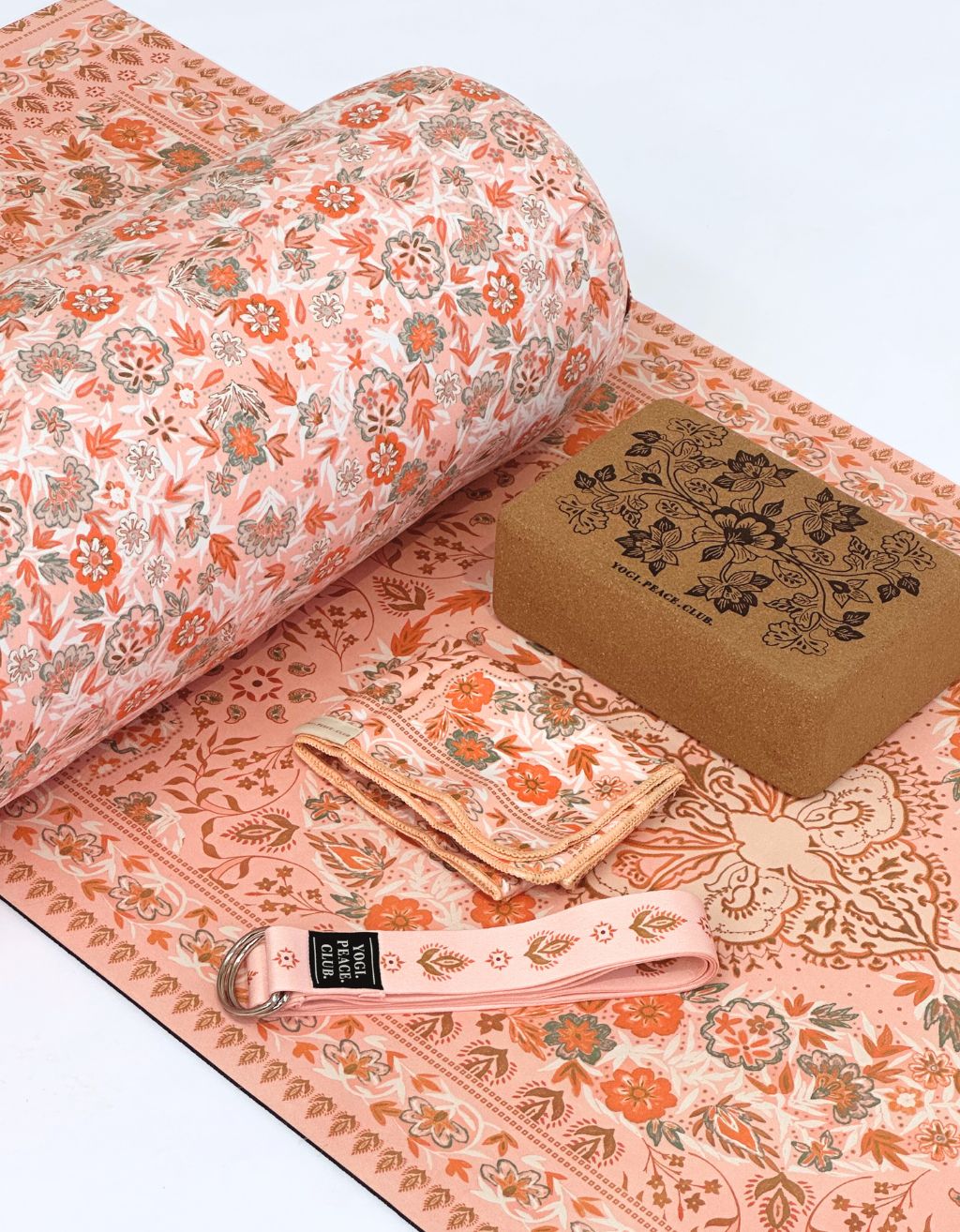 Ultimate Yoga Bundle - Salty Peach 6 mm XL