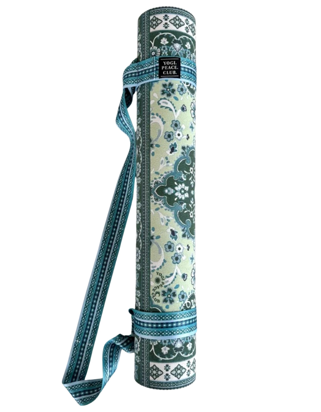 Printed Mint Tea Yoga Mat 4 mm