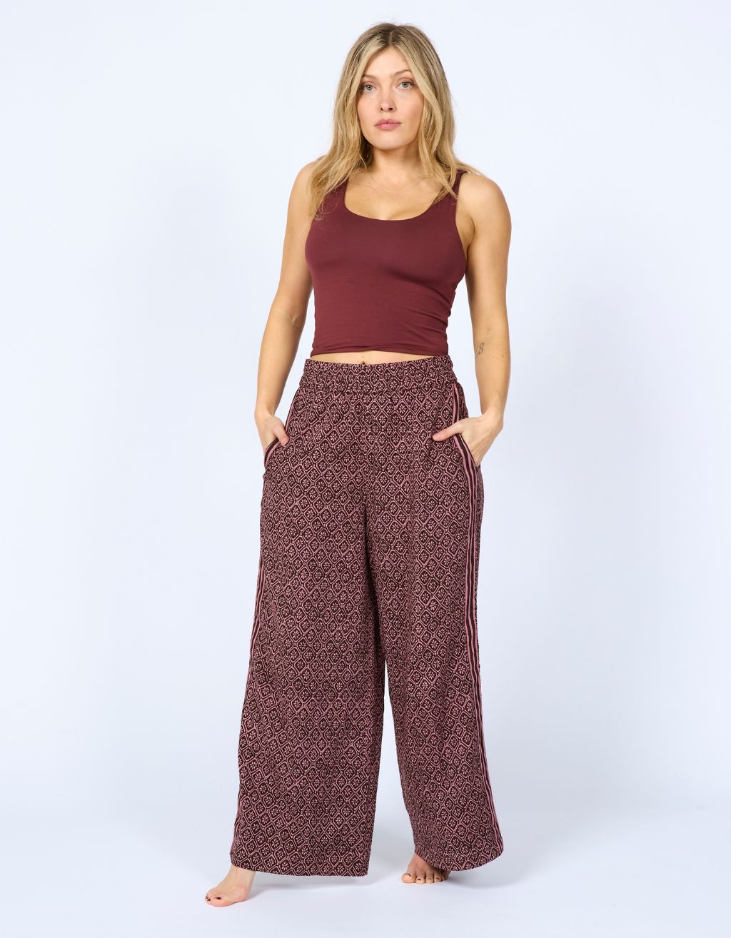 Cotton Yoga Pants - Rani