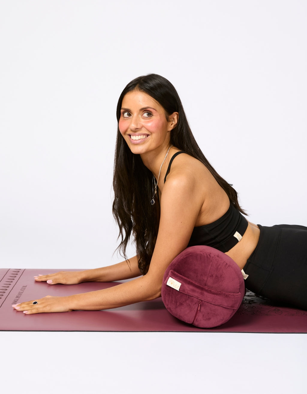 Yoga Bolster - Garnet