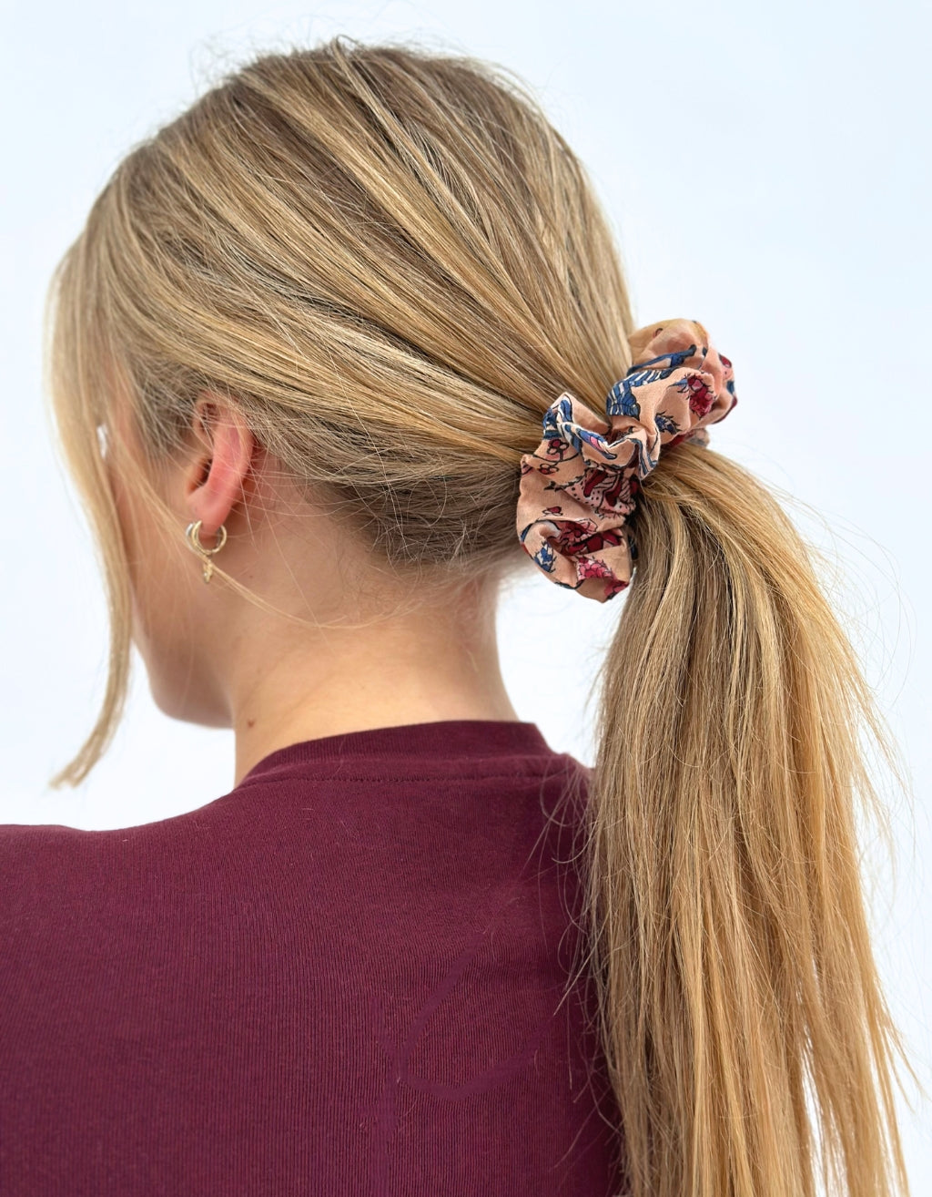 Yoga Scrunchie - Rose