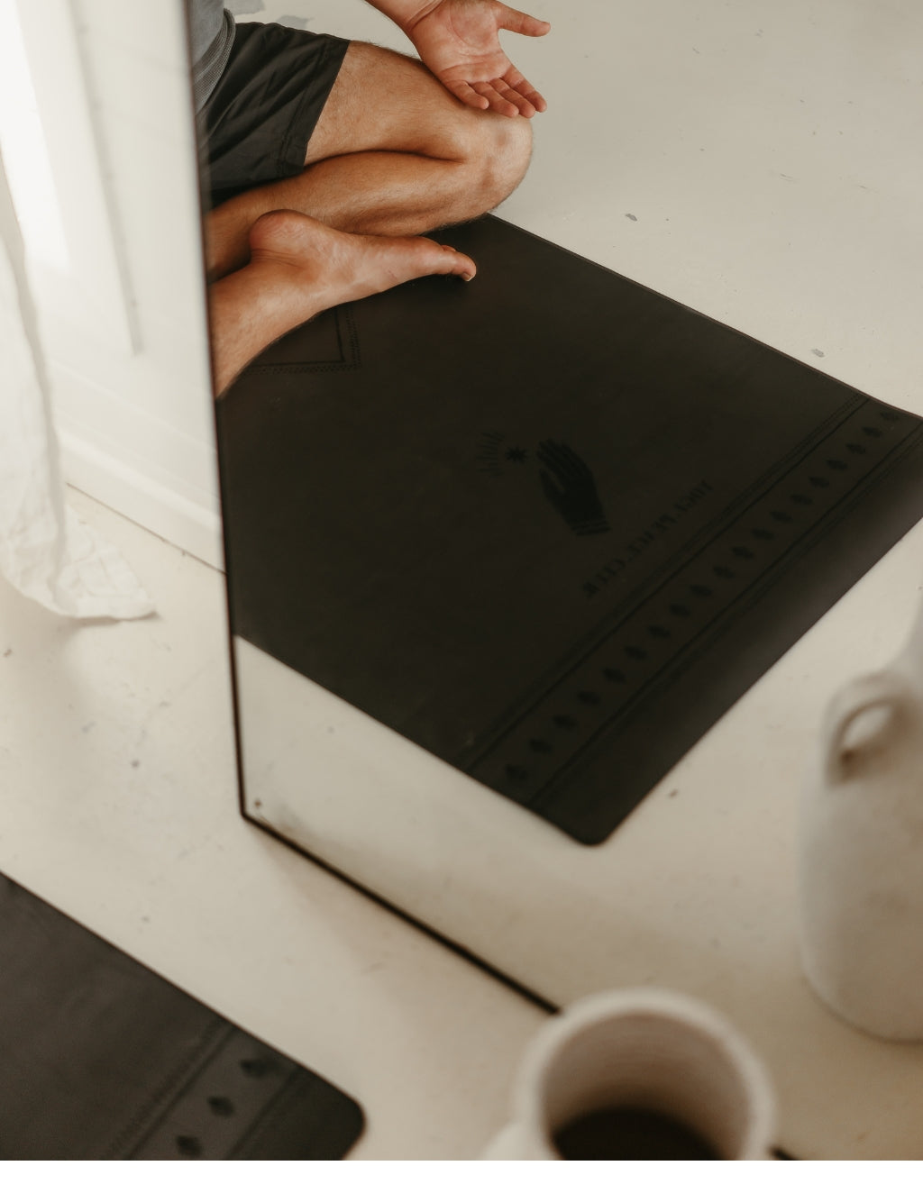 Deluxe Black Yoga Mat 5 mm