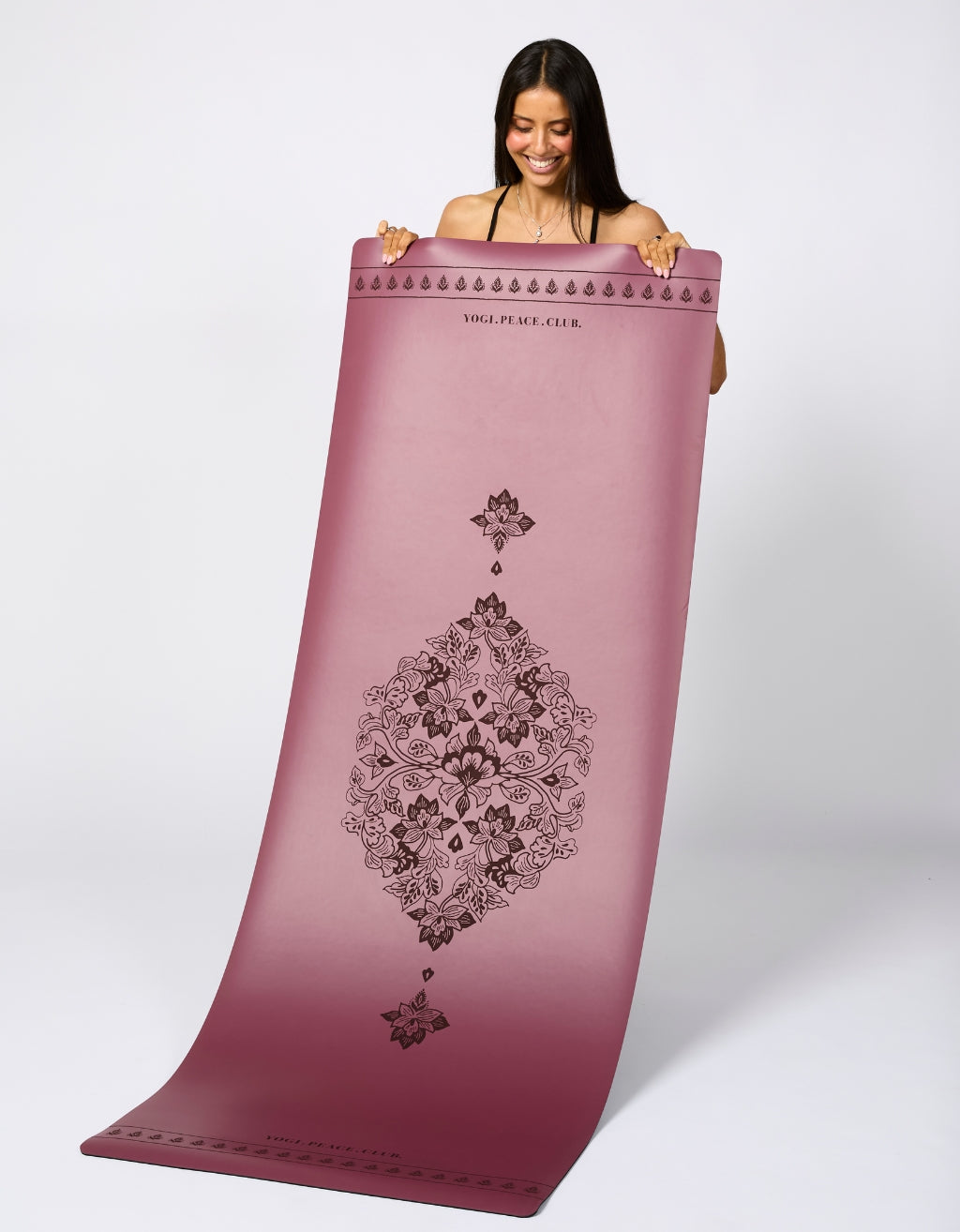 Deluxe Lotus Mulberry Yoga Mat 5 mm