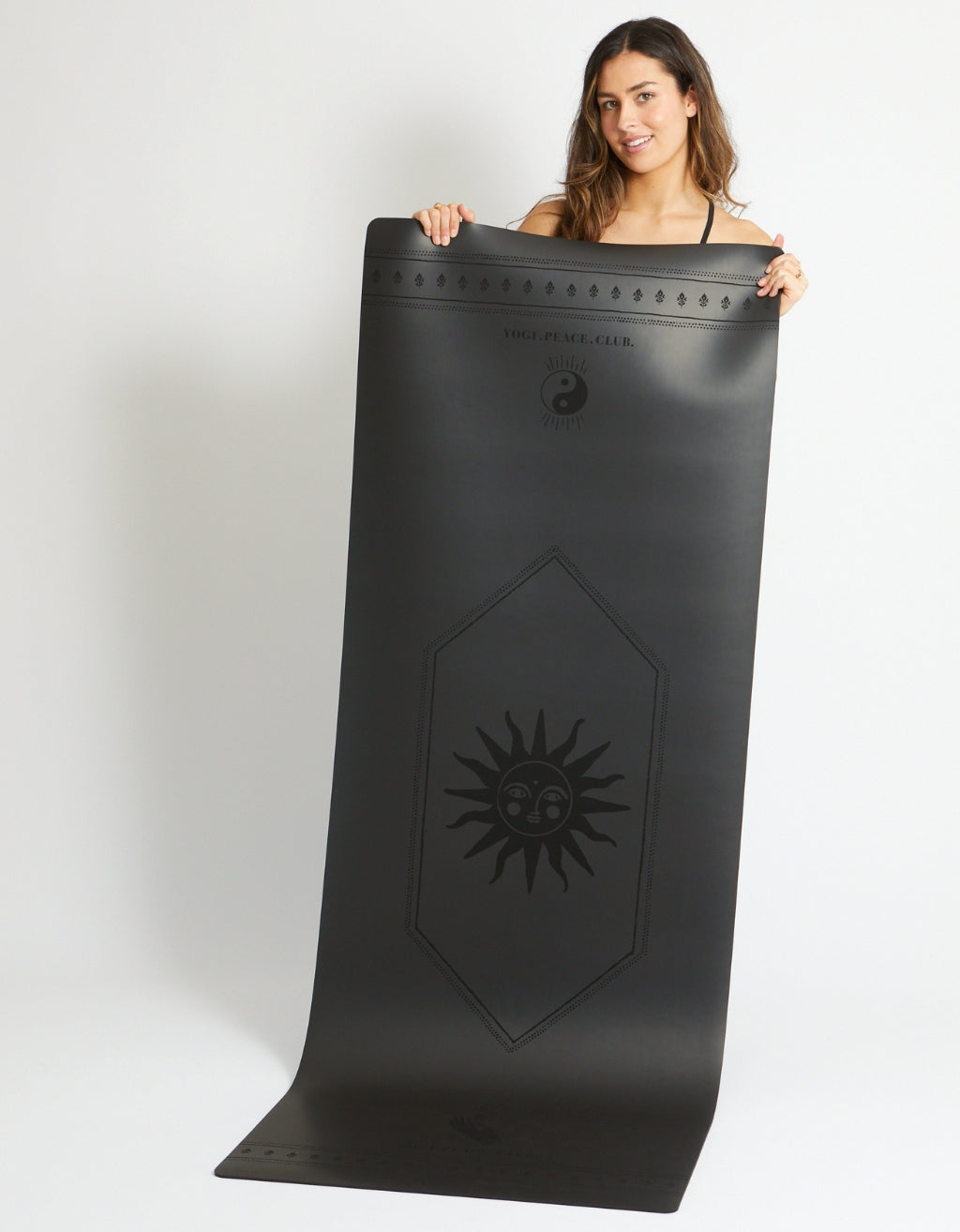Deluxe Black Yoga Mat 5 mm