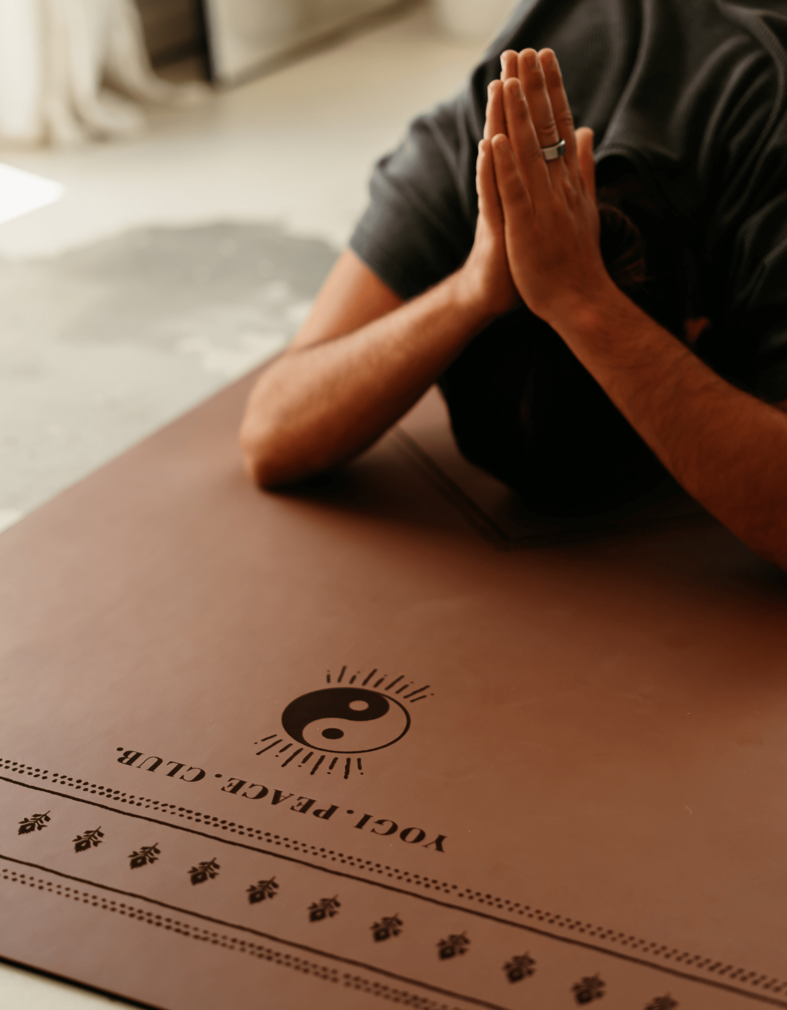 5 mm Deluxe Spice Yoga Mat + Strap - Yogi Peace Club - Yoga Mat