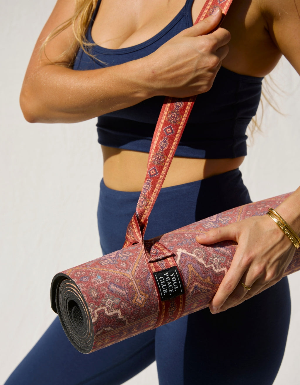 Fundamental Yoga Mat Bundle - Desert Terracotta Printed XL 6mm