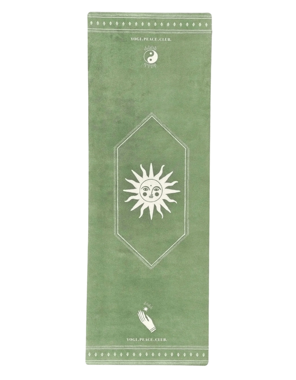 Printed Ceremony Sage Yoga Mat 4 mm