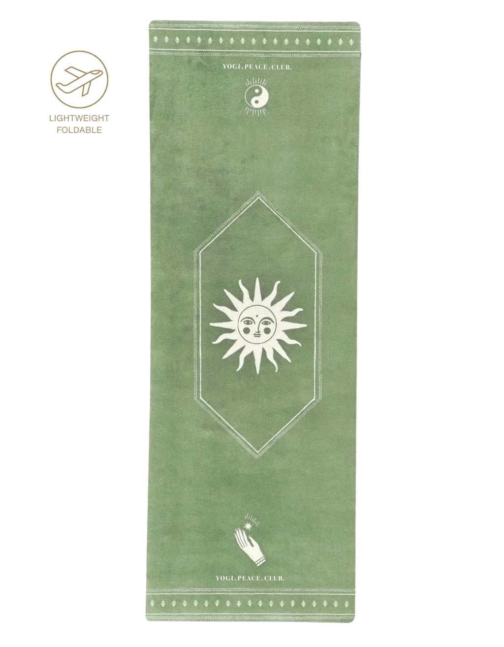 Travel Yoga Mat Ceremony Sage 1 mm