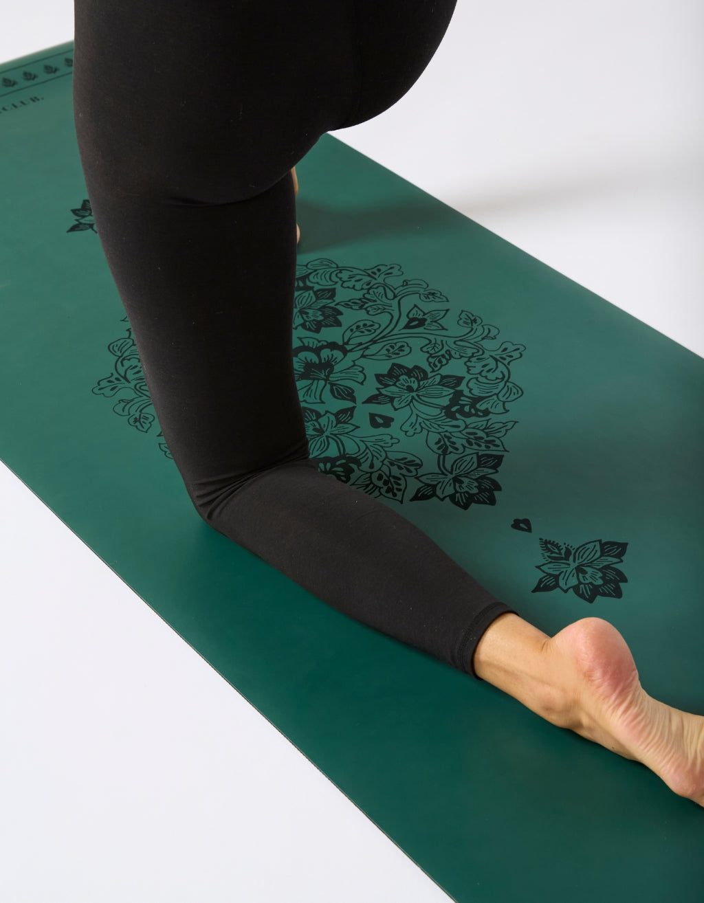 Deluxe Lotus Forest Yoga Mat 5 mm