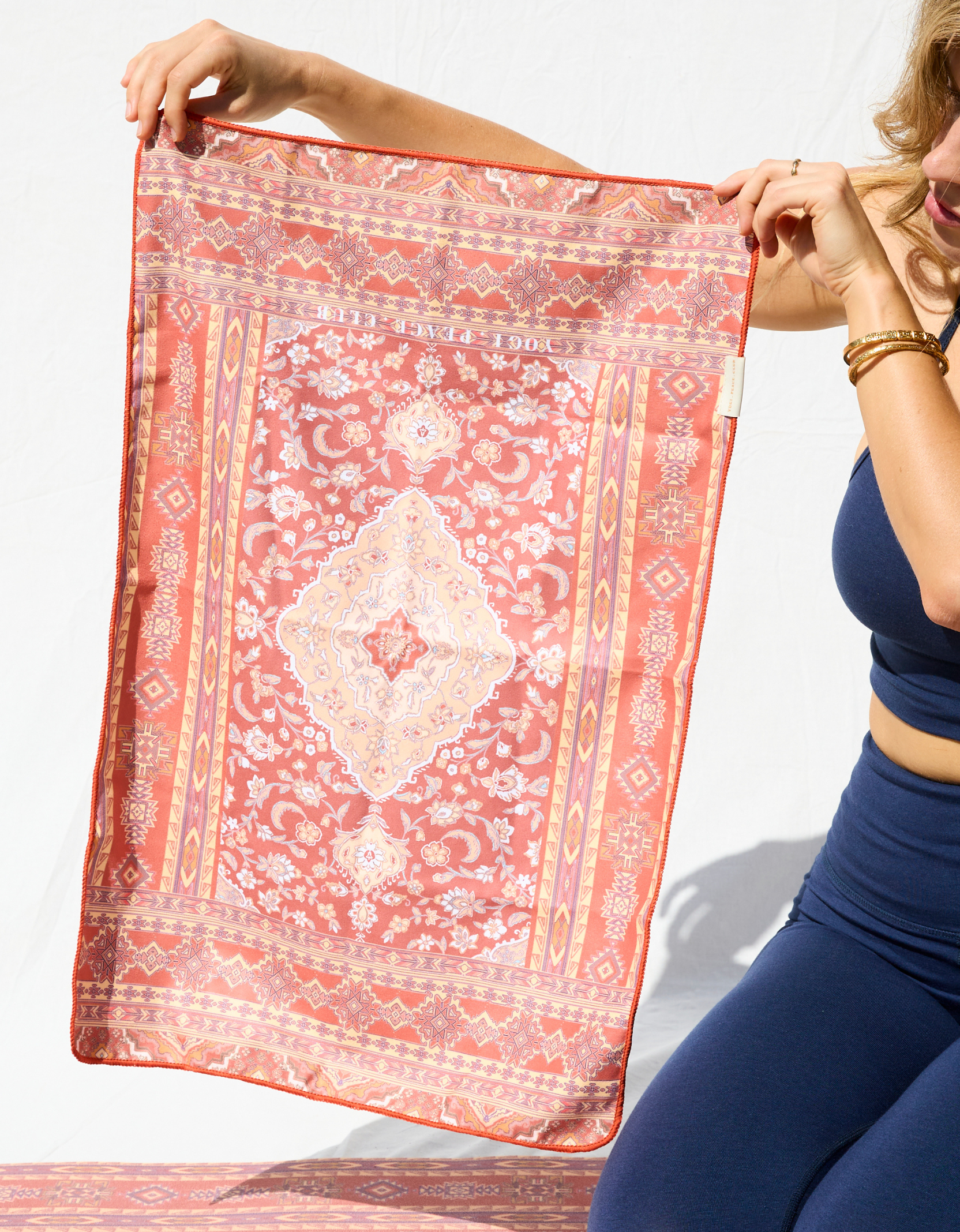 Travel Yoga Mat Pack - Desert Terracotta