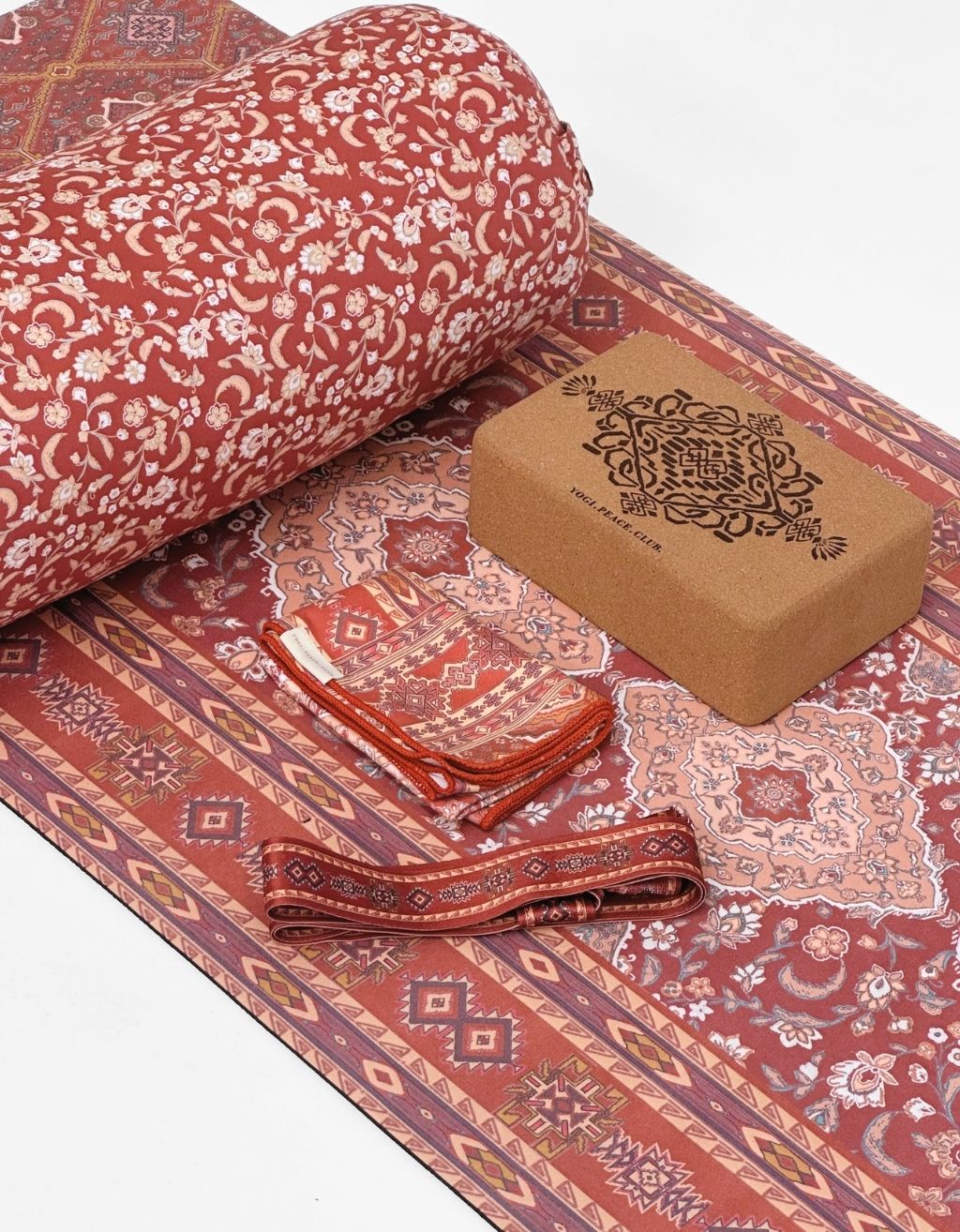 Ultimate Yoga Bundle - Desert Terracotta 4mm
