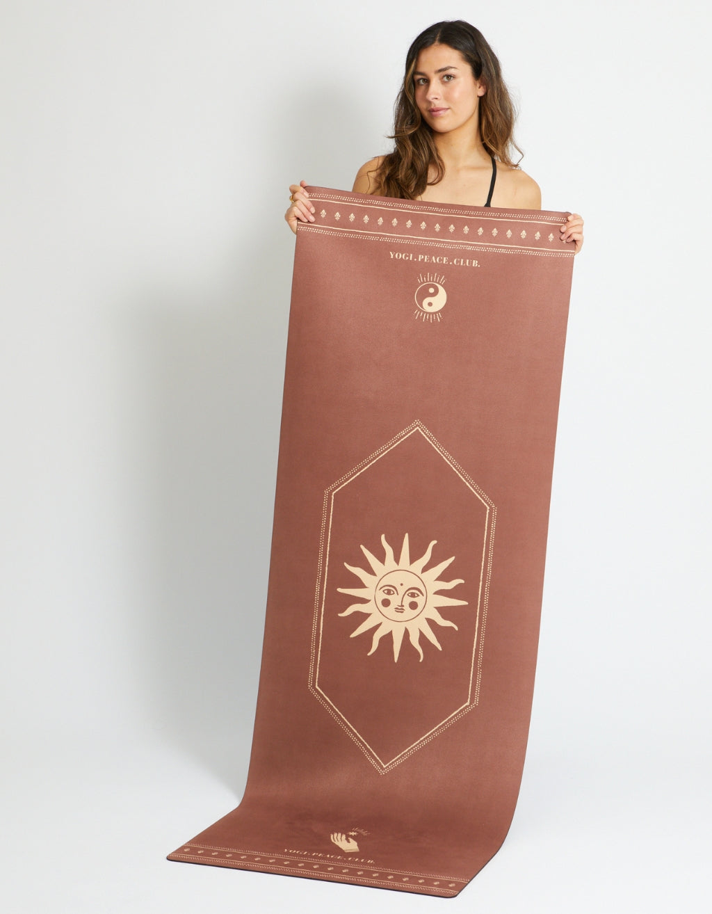 Printed Yoga Mat Bundle - Cinnamon Printed 4 mm
