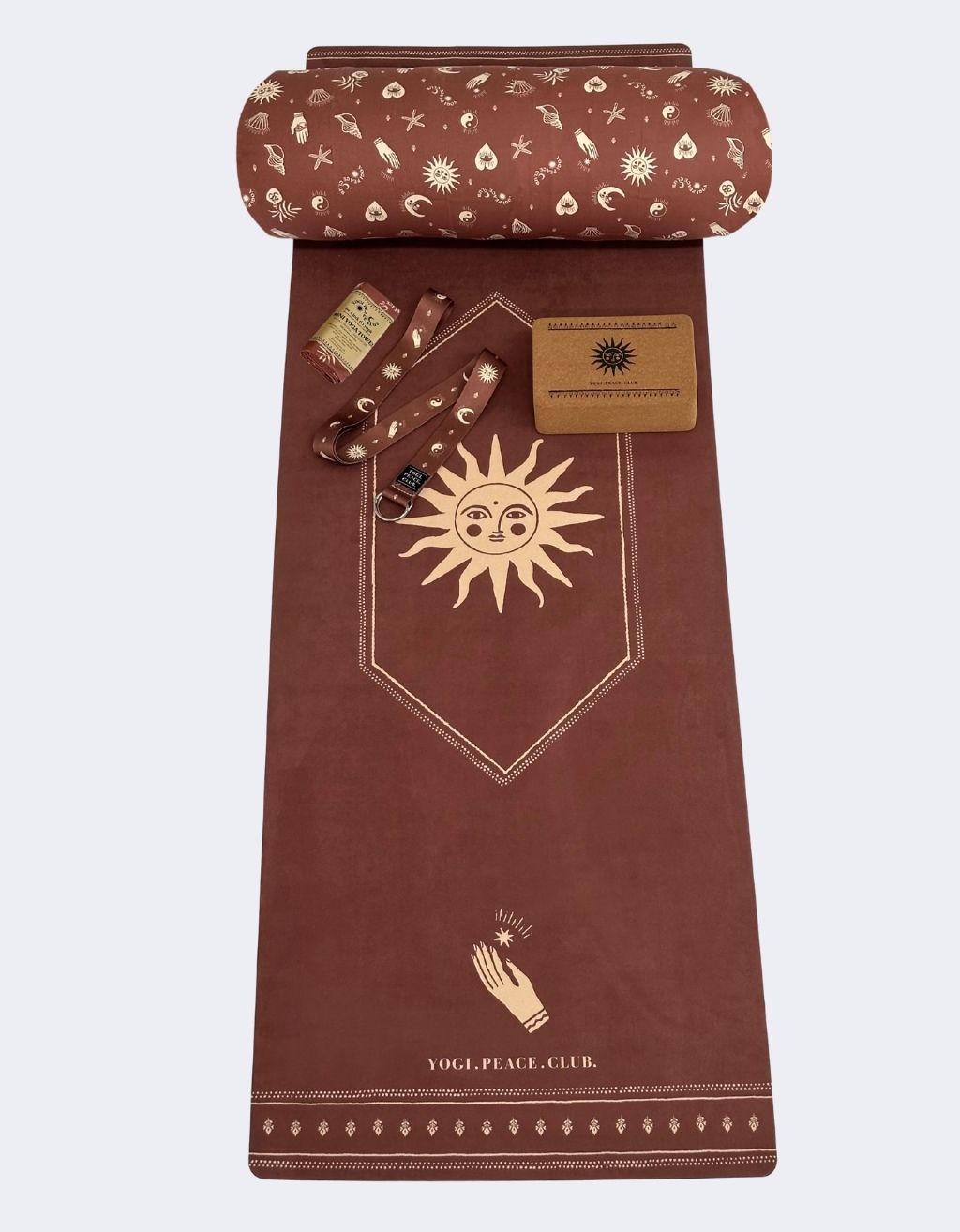 Ultimate Yoga Bundle - Cinnamon 6 mm XL