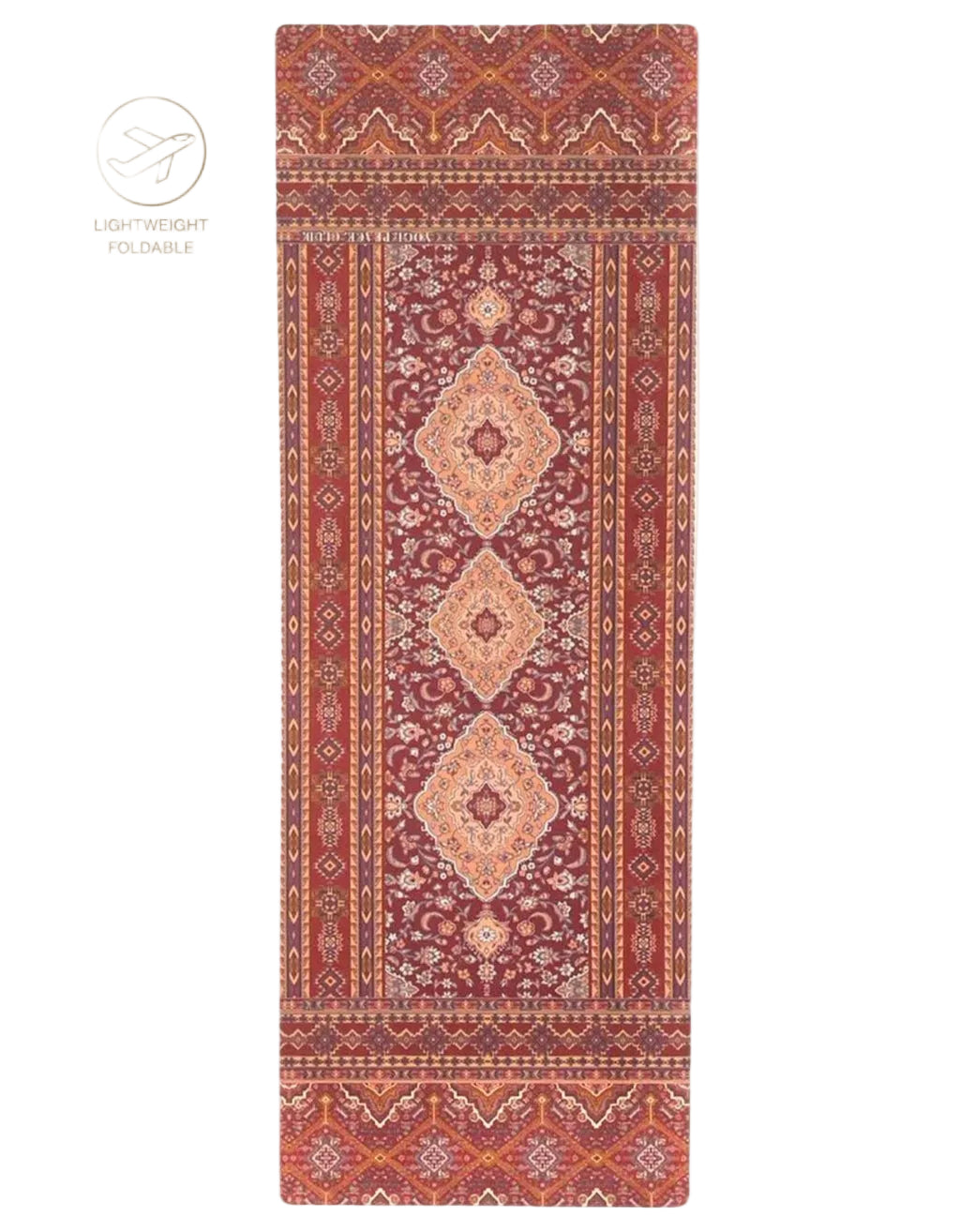Travel 1mm Yoga Mat Bundle - Desert Terracotta 1 mm