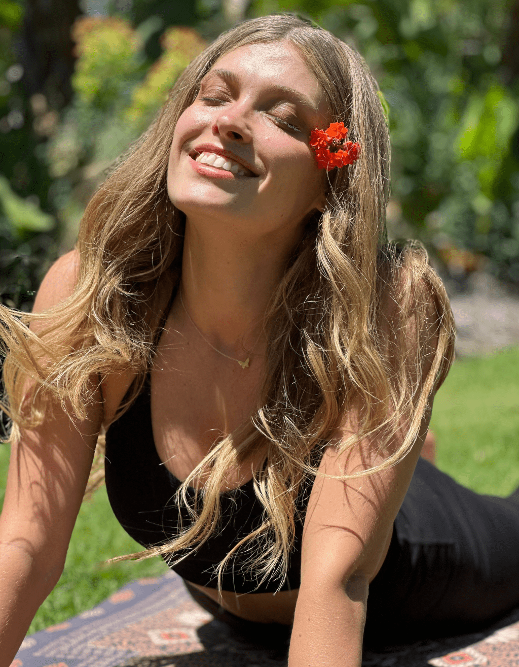 Bamboo Cotton Yoga Flares - Black - Yogi Peace Club - Yoga Flares