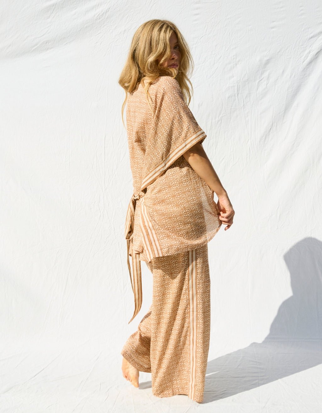 Cotton Yoga Kimono - Marrakesh - Yogi Peace Club - YOGA CLOTHING