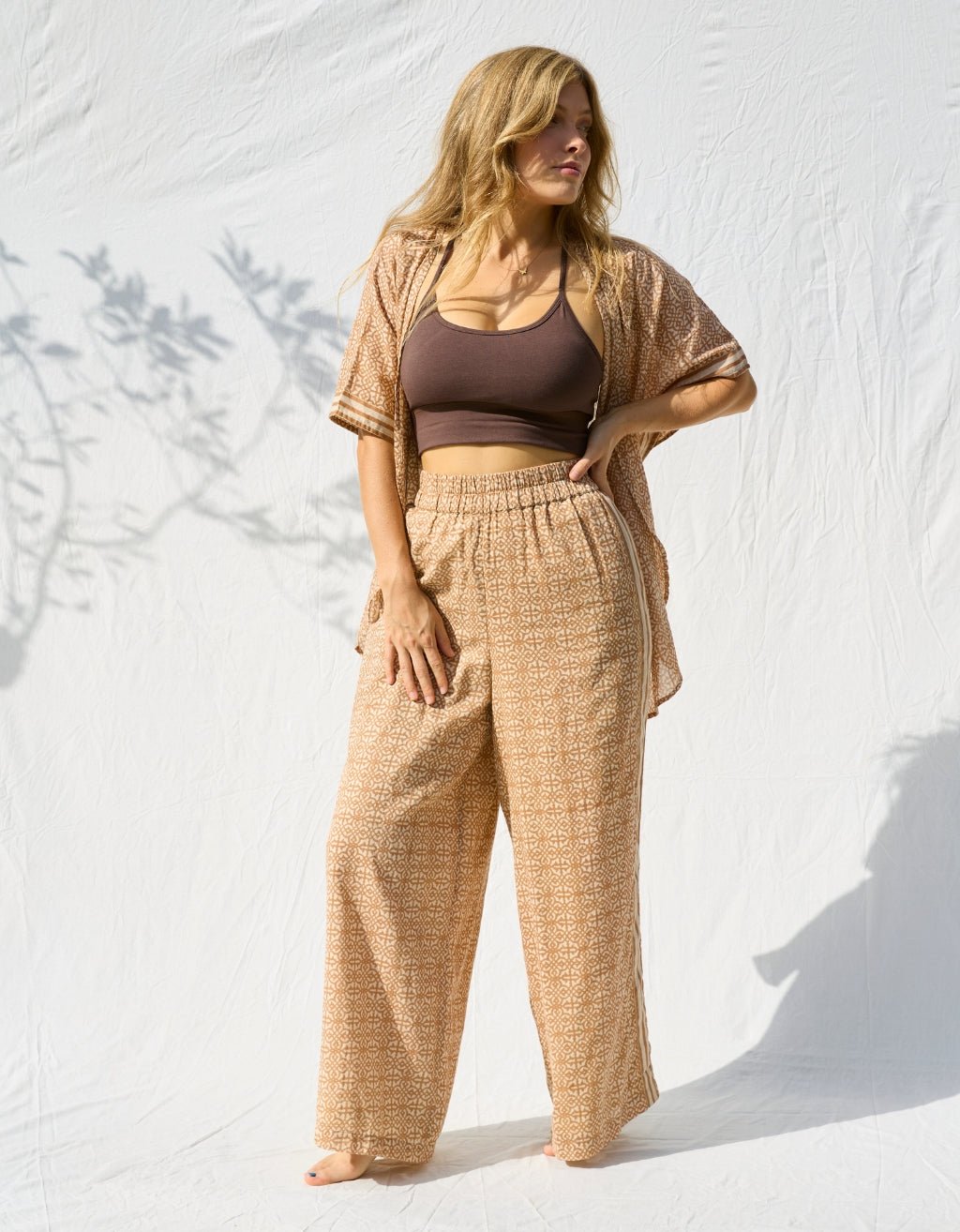 Cotton Yoga Kimono - Marrakesh - Yogi Peace Club - YOGA CLOTHING