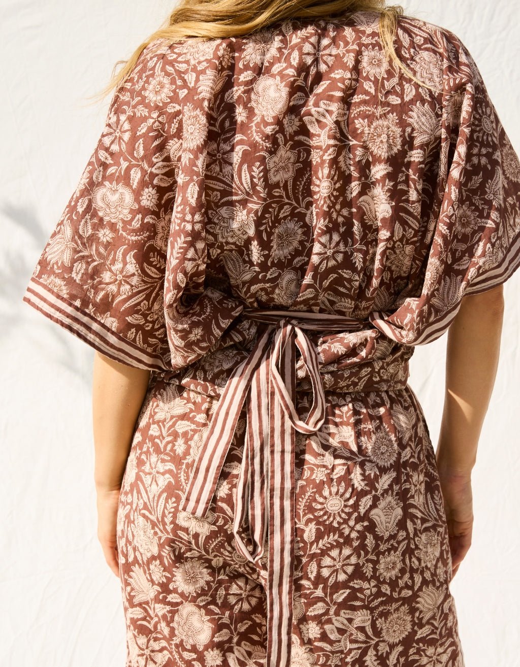Cotton Yoga Kimono - Shanti - Yogi Peace Club -