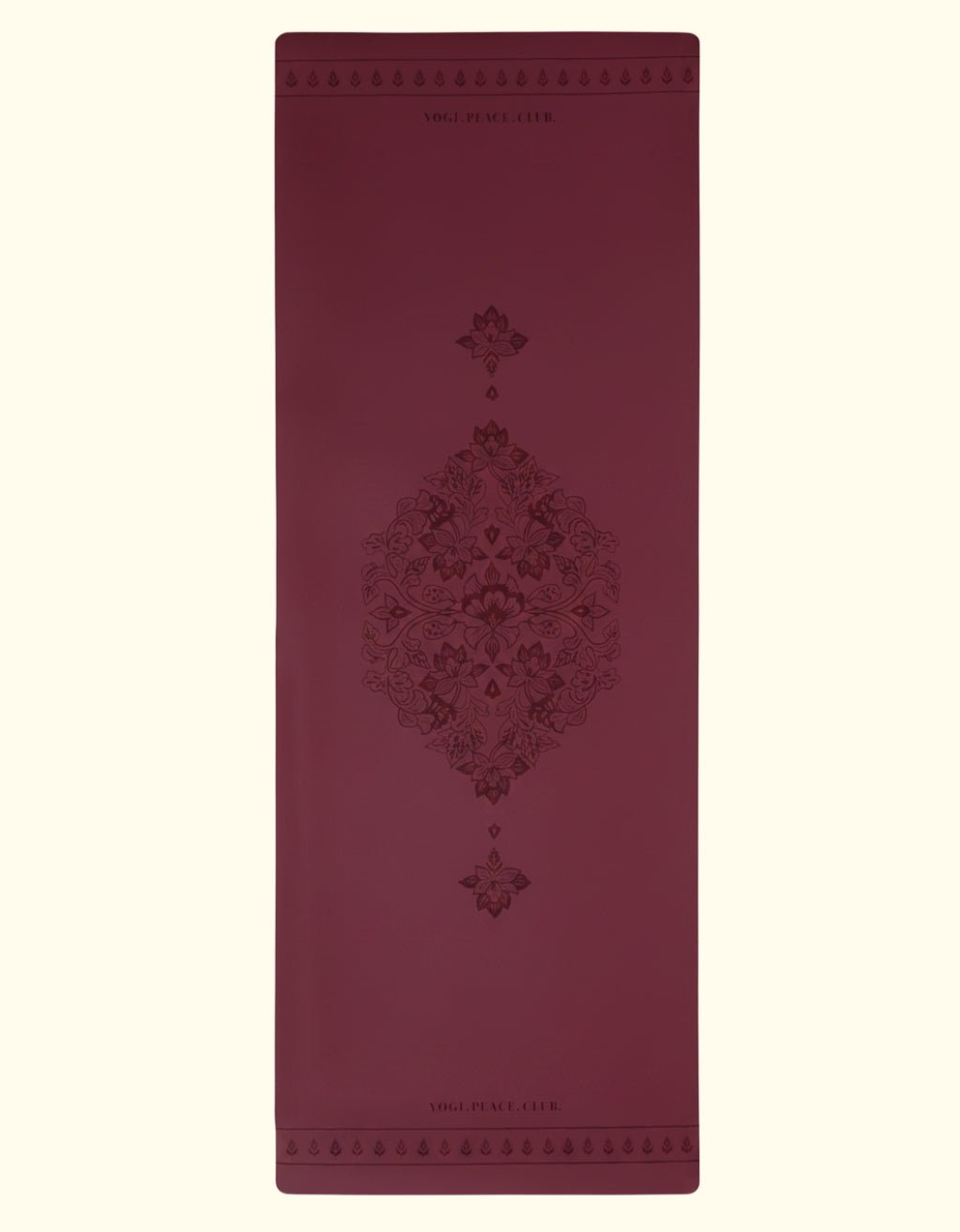Deluxe Lotus Mulberry Yoga Mat 5 mm - Yogi Peace Club - YOGA MAT