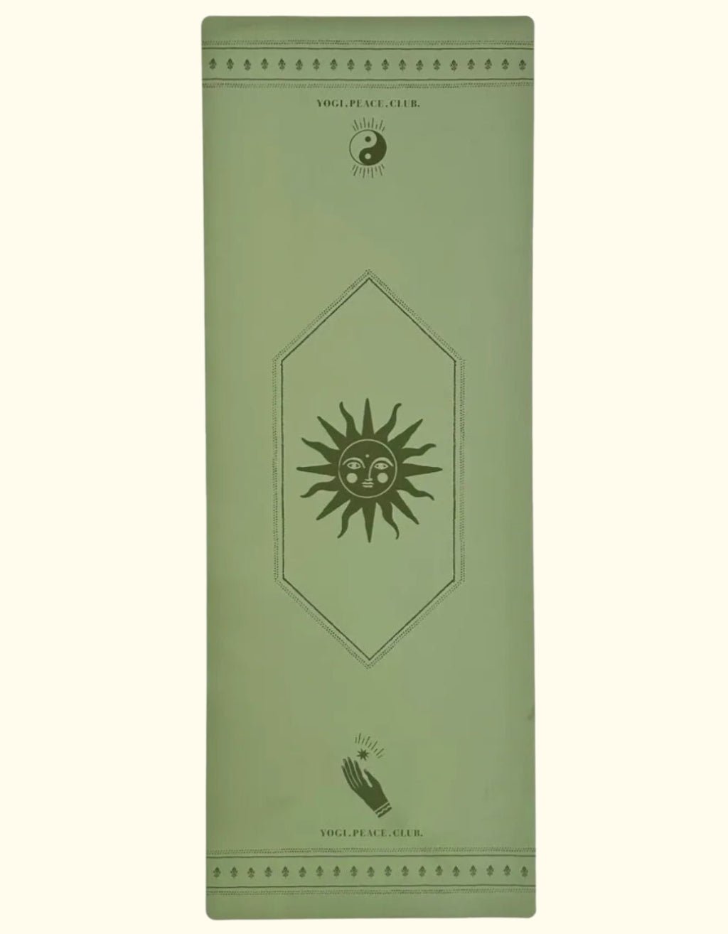 Deluxe Sage Yoga Mat 5 mm - Yogi Peace Club - Yoga Mat