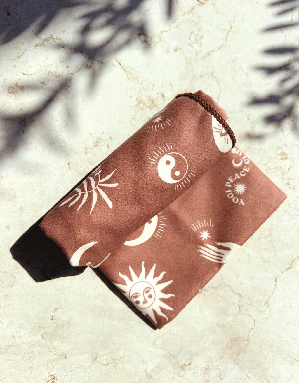 Mini Yoga Towel - Ceremony Cinnamon - Yogi Peace Club - Yoga Accessories