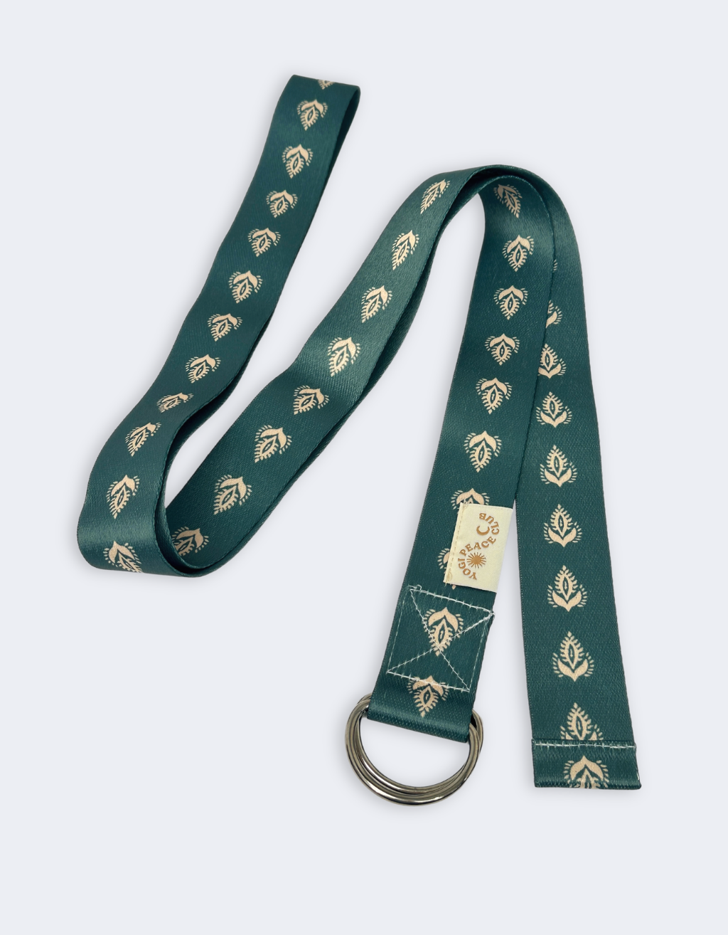 D-Ring Yoga Strap - Forest