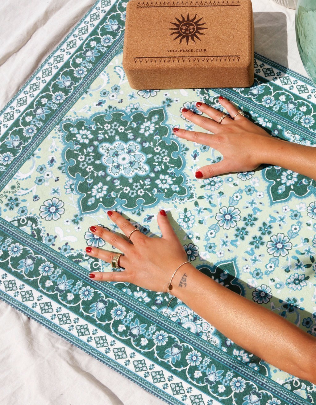 Original Mint Tea Yoga Mat 4 mm - Yogi Peace Club - YOGA MAT
