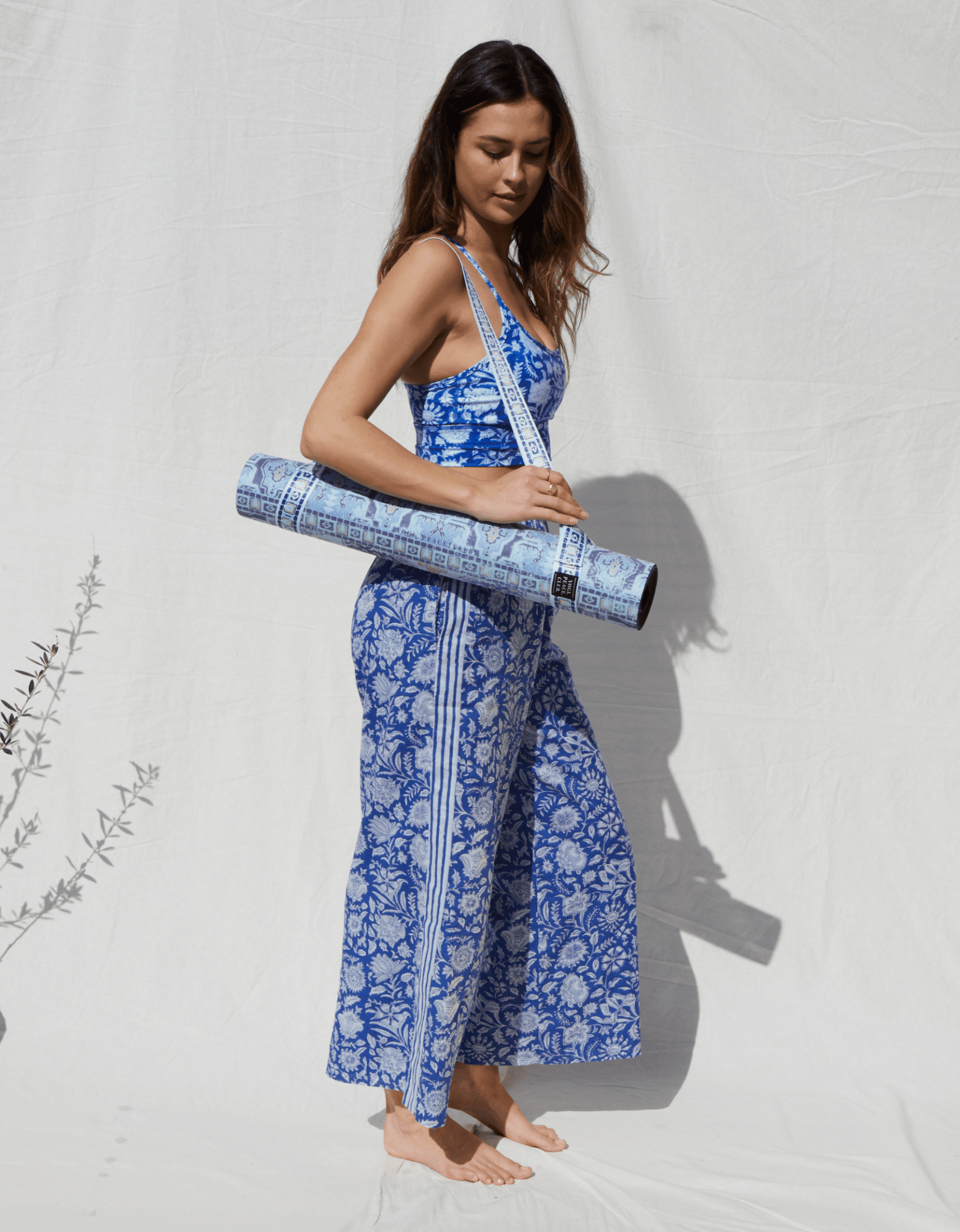 Original Oasis Blue Yoga Mat 4 mm - Yogi Peace Club - YOGA MAT
