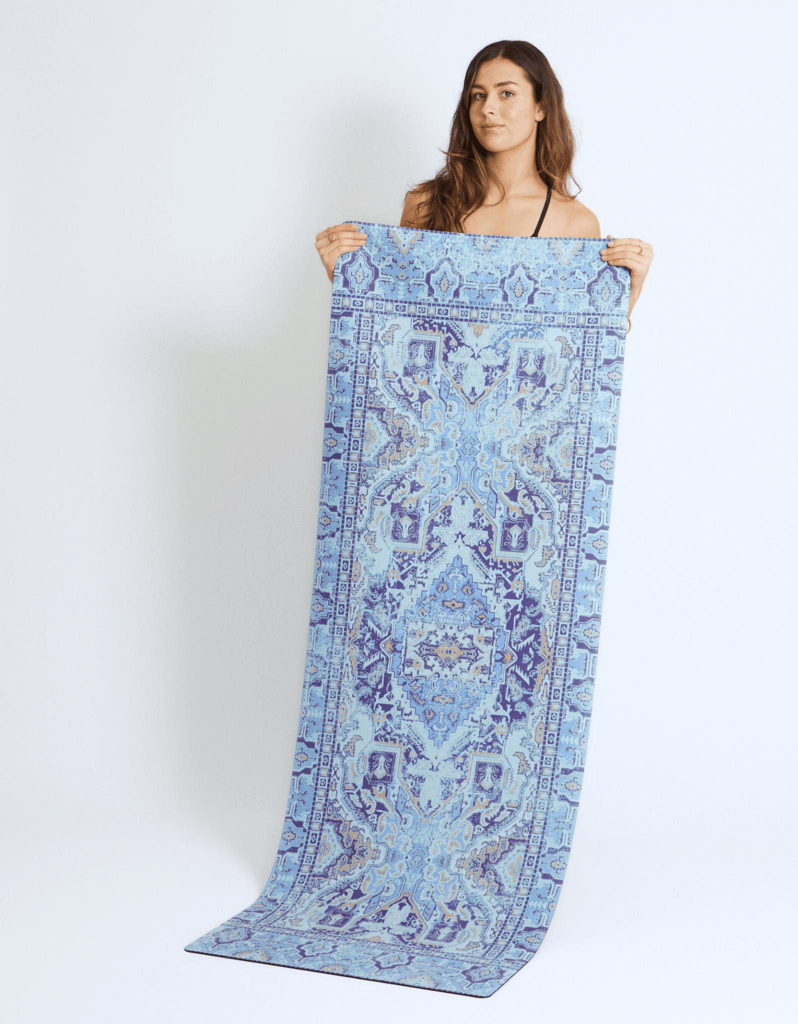 Original Oasis Blue Yoga Mat 4 mm - Yogi Peace Club - YOGA MAT