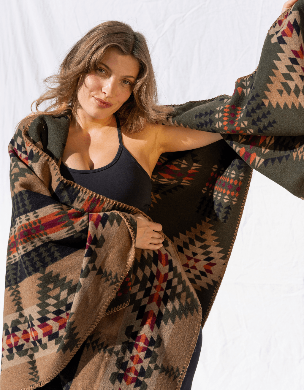 Seeker Wool Blend Yoga Wrap - Yogi Peace Club - YOGA WRAP