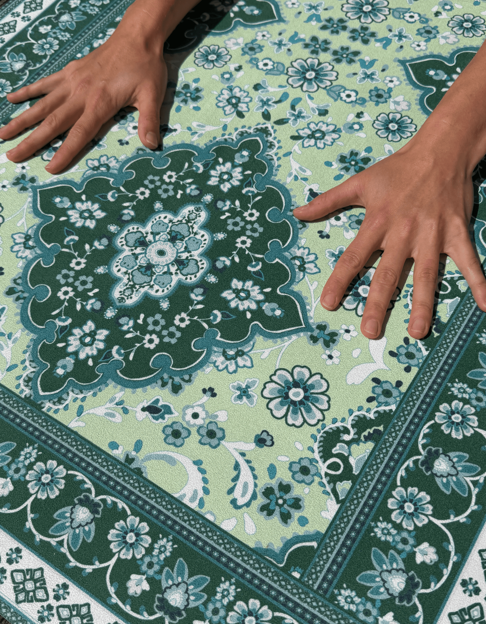 XL MINT TEA YOGA MAT 6 MM - Yogi Peace Club - XL YOGA MAT