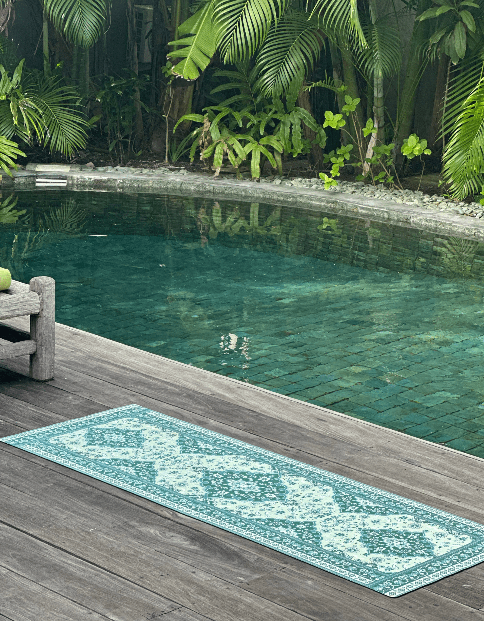 XL MINT TEA YOGA MAT 6 MM - Yogi Peace Club - XL YOGA MAT