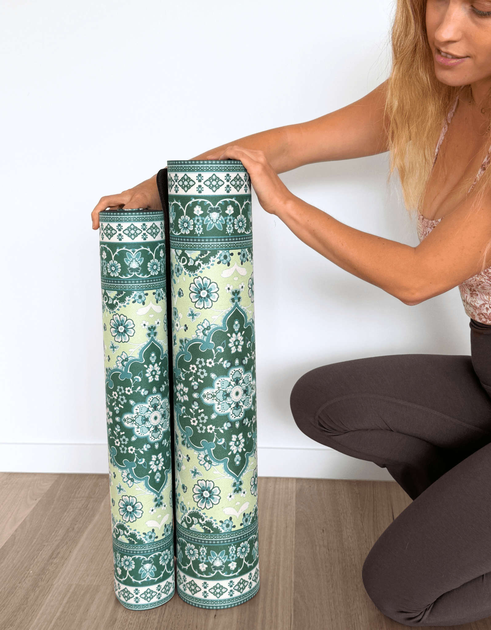 XL MINT TEA YOGA MAT 6 MM - Yogi Peace Club - XL YOGA MAT