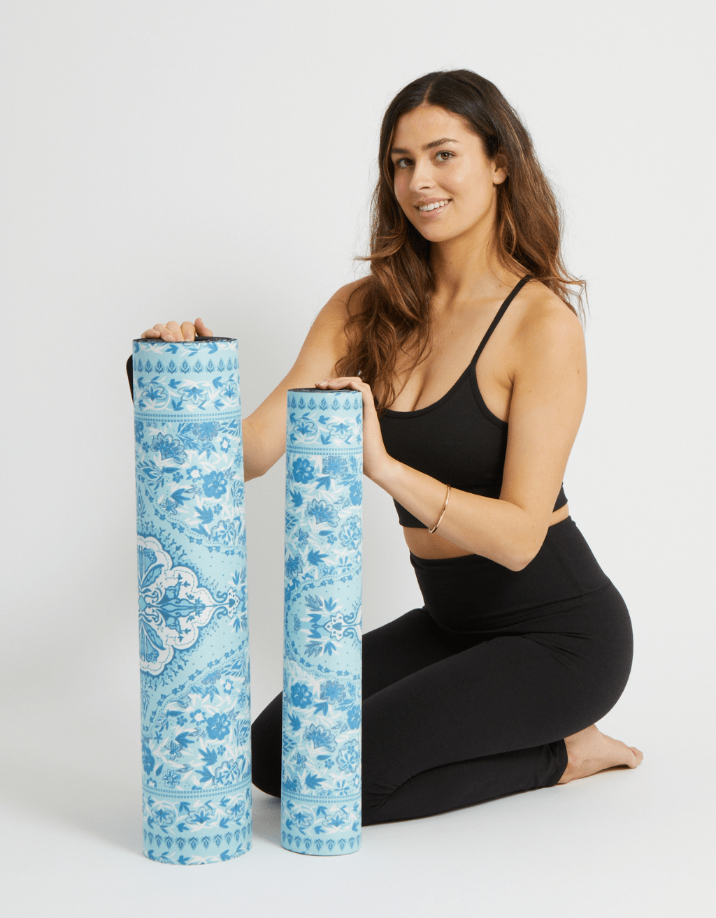 XL Salty Aqua Yoga Mat 6 mm - Yogi Peace Club - YOGA MAT