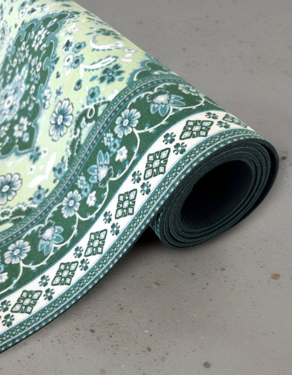 Yoga Mat + Block Pack - Mint Tea 4 mm - Yogi Peace Club - YOGA MAT PACK