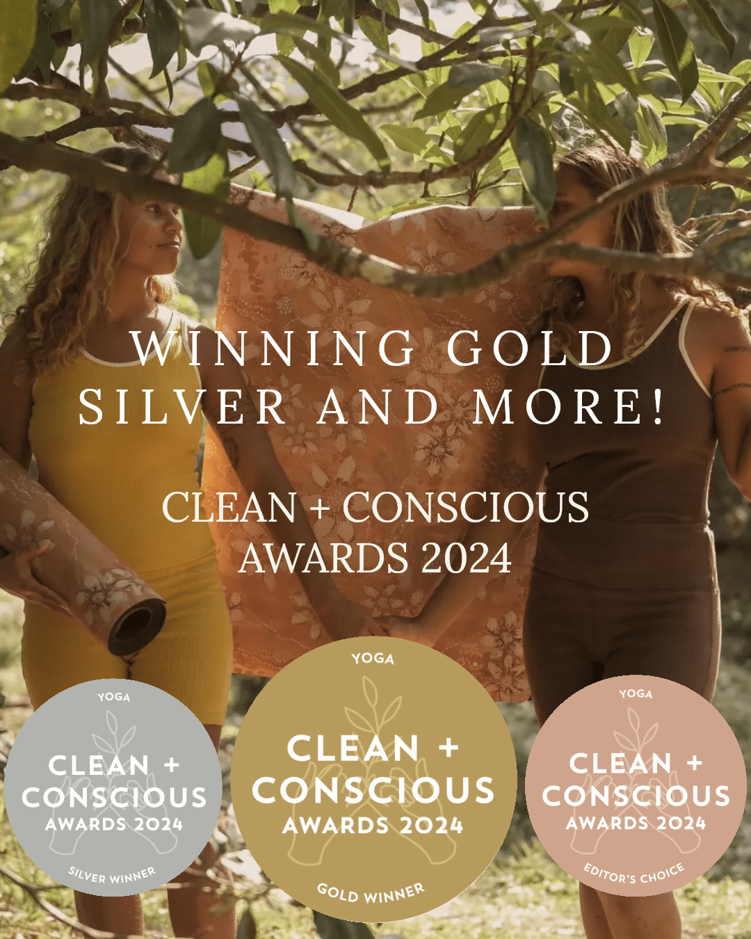 AWARD SWEEP - CLEANING UP AT THE C+C AWARDS 2024 - Yogi Peace Club