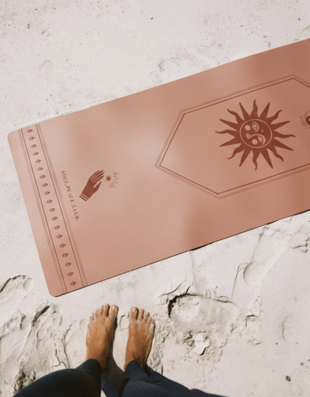 Deluxe Clay Yoga Mat 5 mm