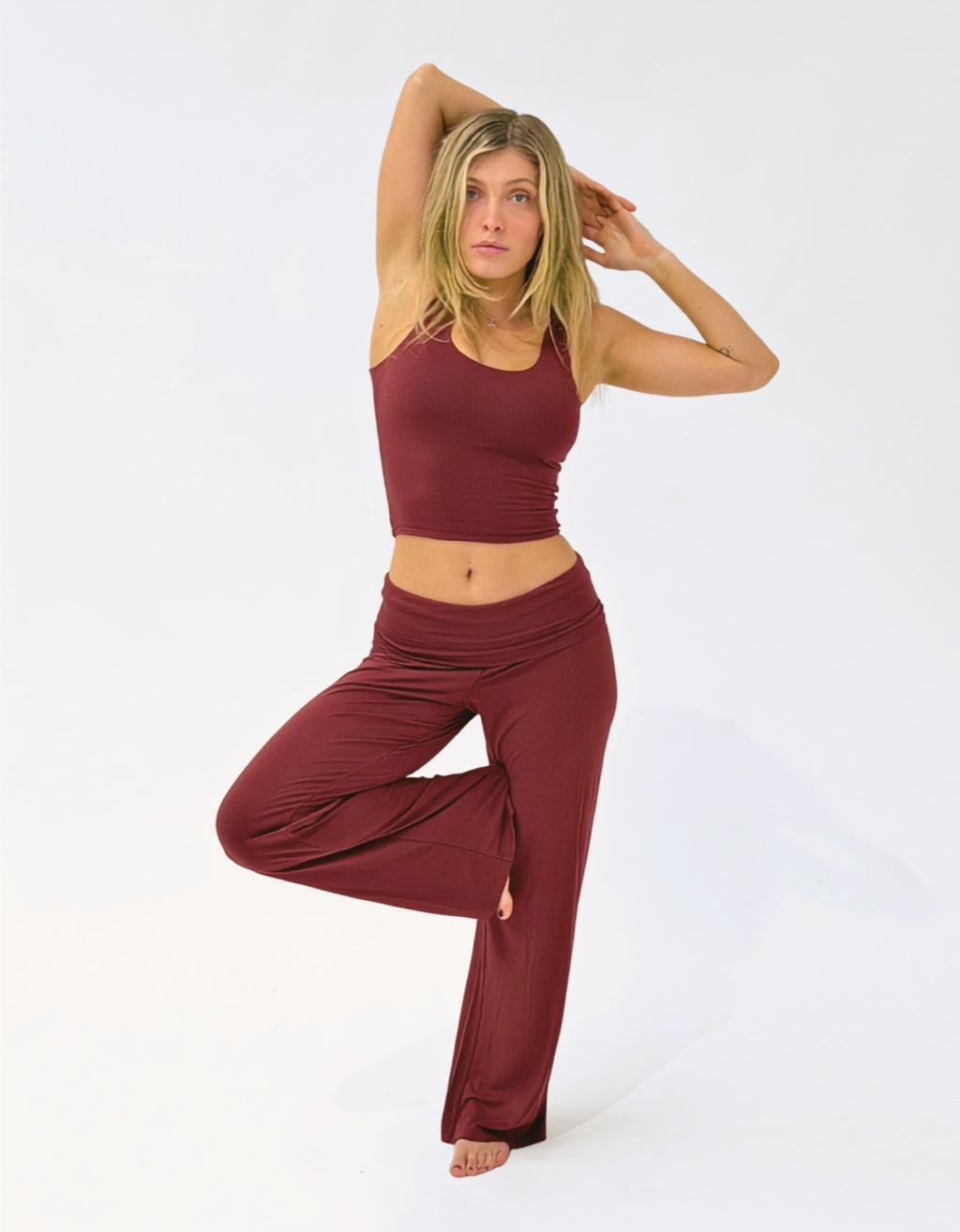 Miracle Pant Bamboo - Sangria
