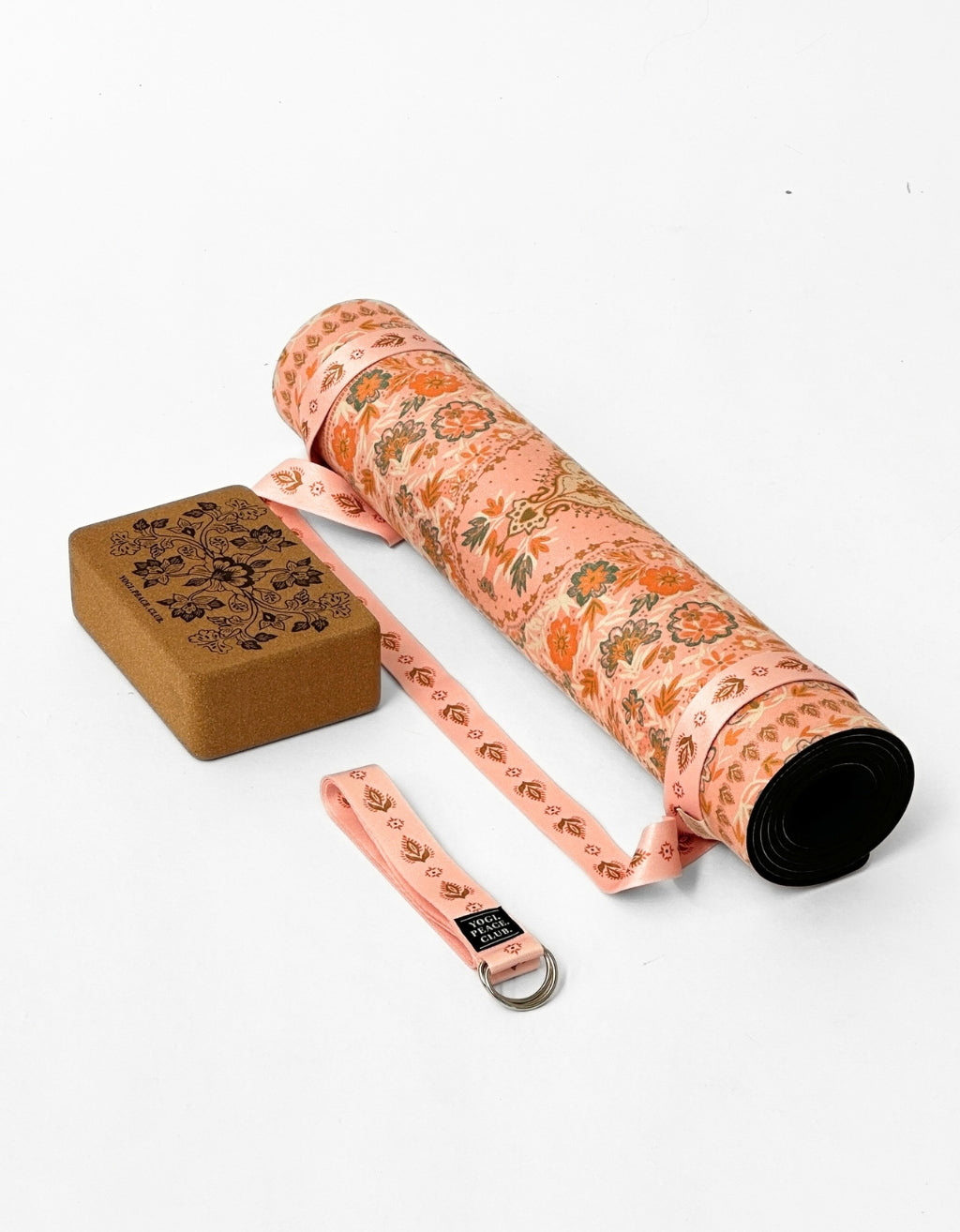 Fundamental Yoga Mat Bundle - Salty Peach XL 6mm