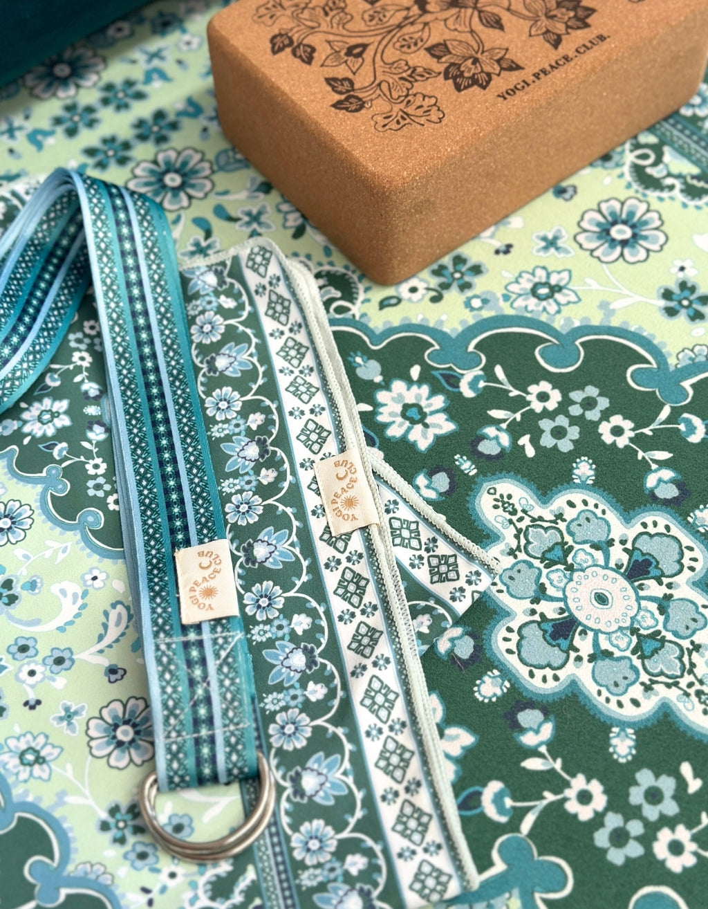 4 mm Ultimate Yoga Bundle - Mint Tea