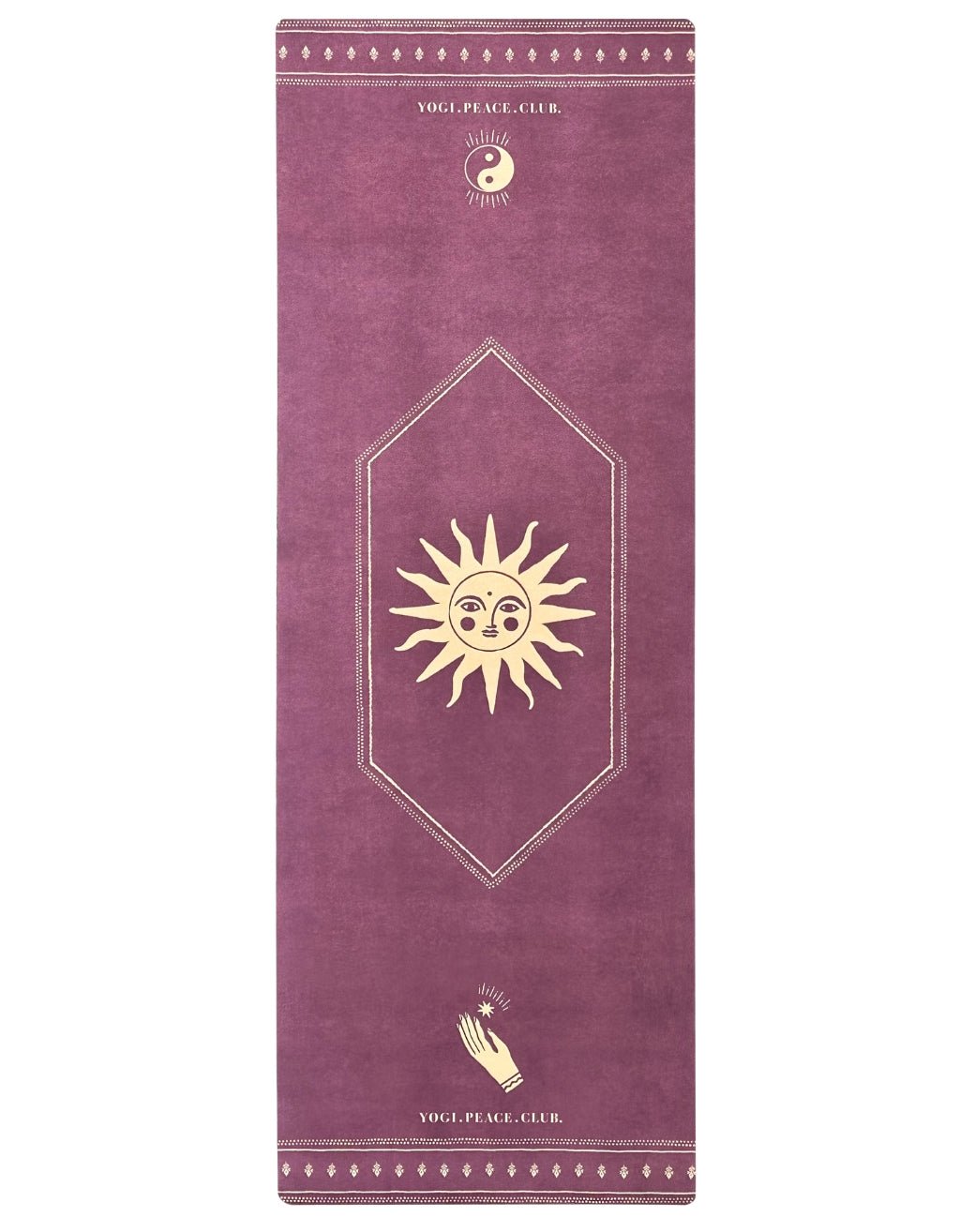 4 mm Ceremony Acai Yoga Mat + Strap - Yogi Peace Club - YOGA MAT