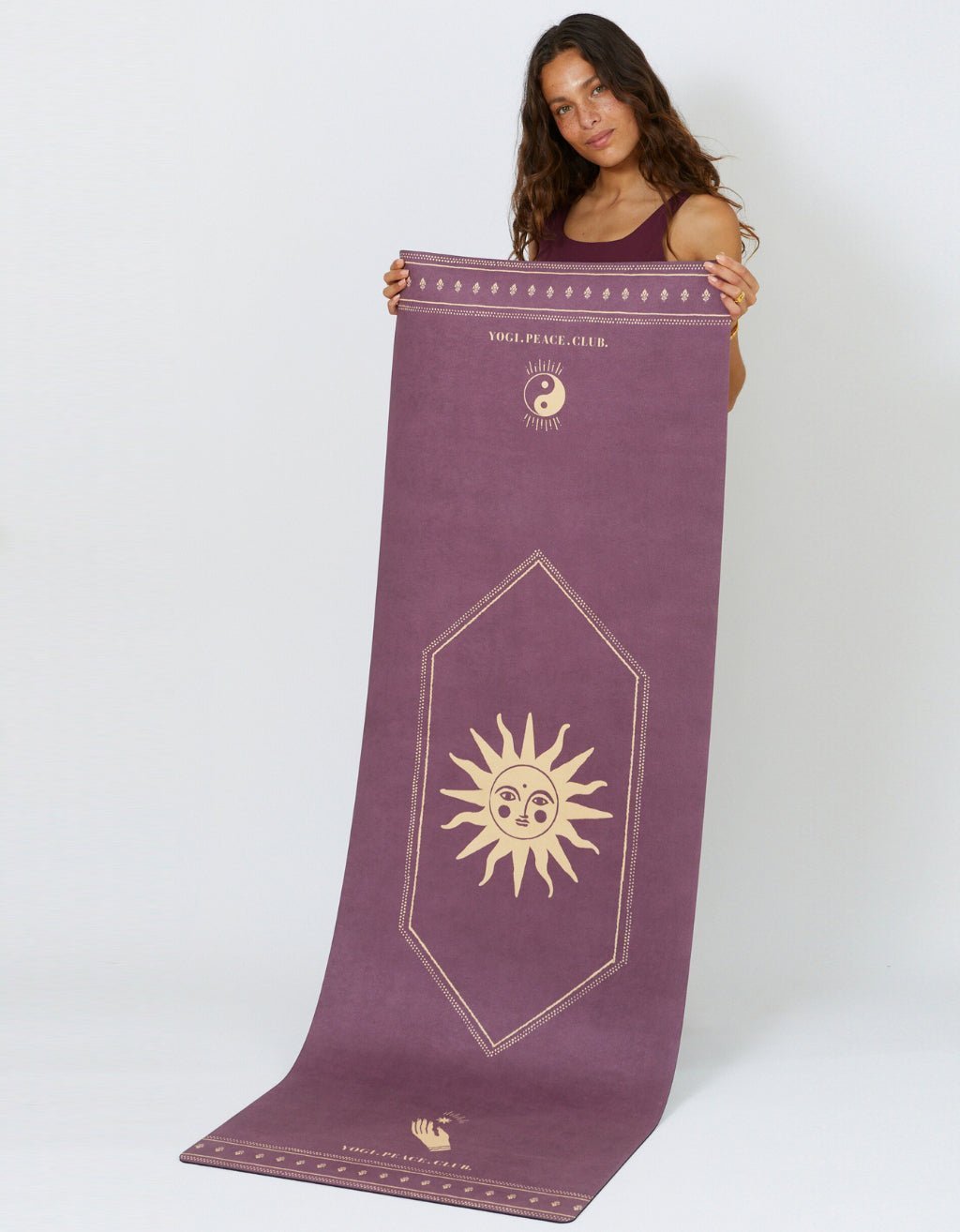 4 mm Ceremony Acai Yoga Mat + Strap - Yogi Peace Club - YOGA MAT