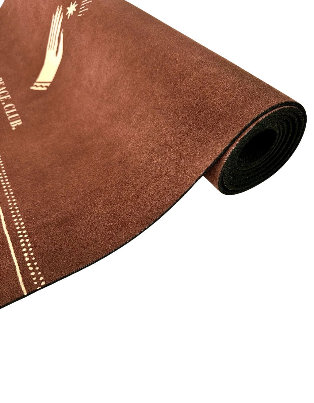 4 mm Ceremony Cinnamon Yoga Mat + Strap - Yogi Peace Club - Yoga Mat