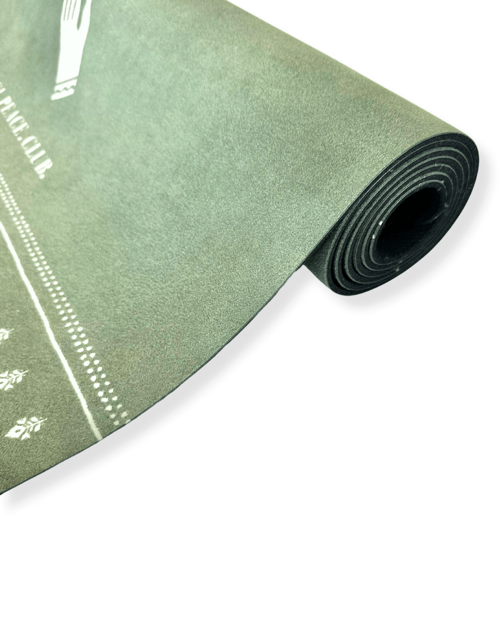 4 mm Ceremony Sage Yoga Mat + Strap - Yogi Peace Club - Yoga Mat