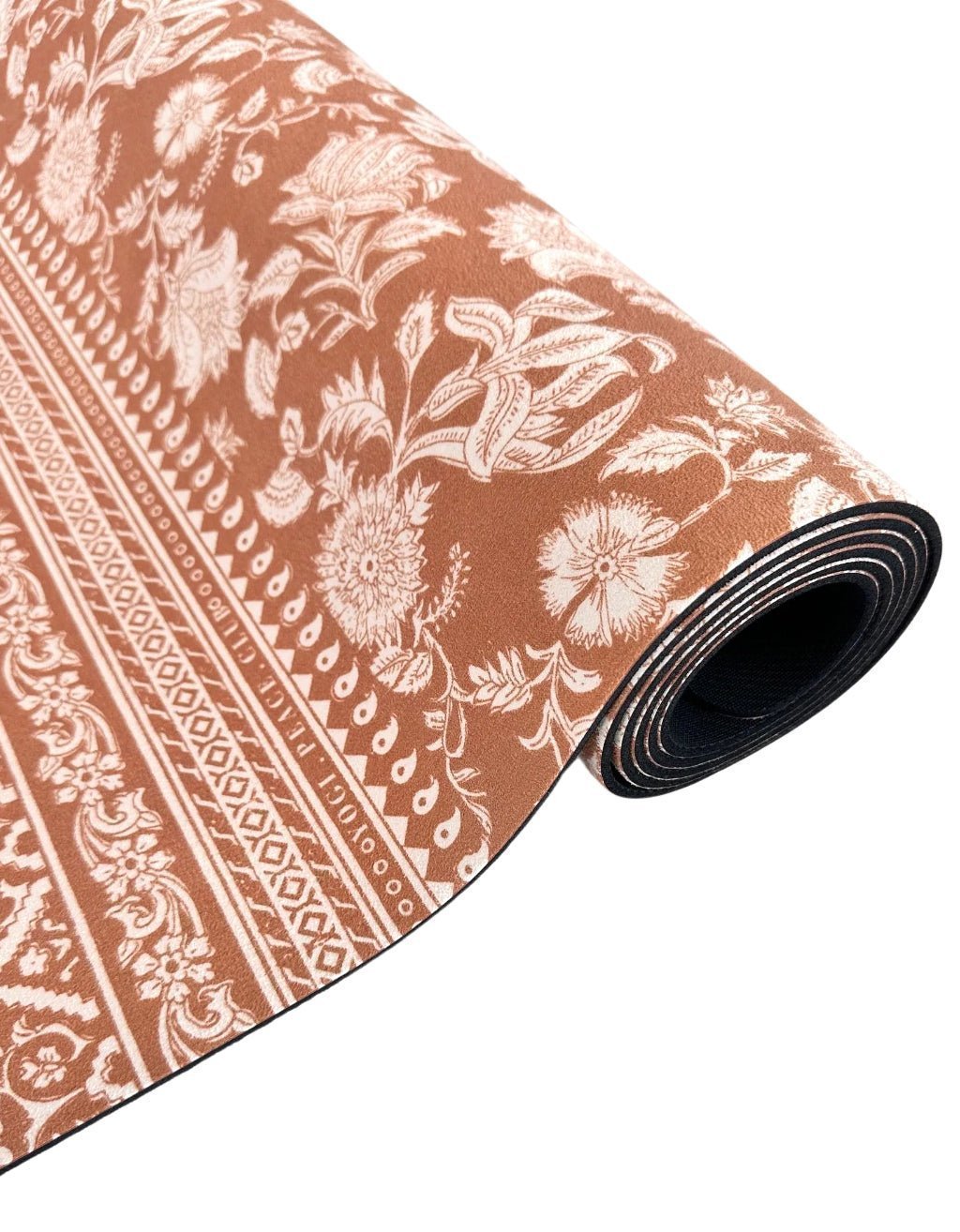 4 mm Temple Yoga Mat + Strap - Yogi Peace Club - Yoga Mat