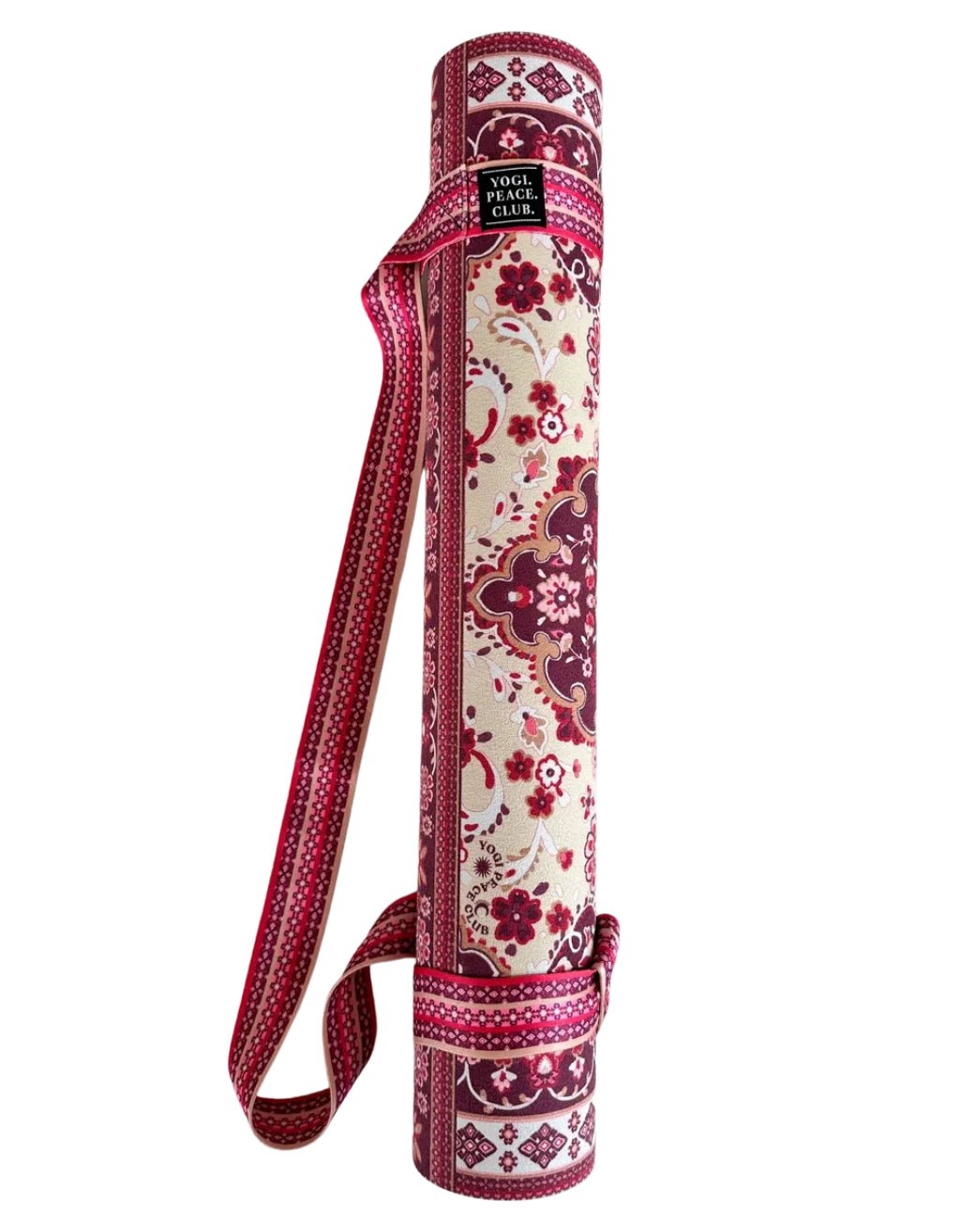 4 mm Turkish Delight Yoga Mat + Strap - Yogi Peace Club - YOGA MAT