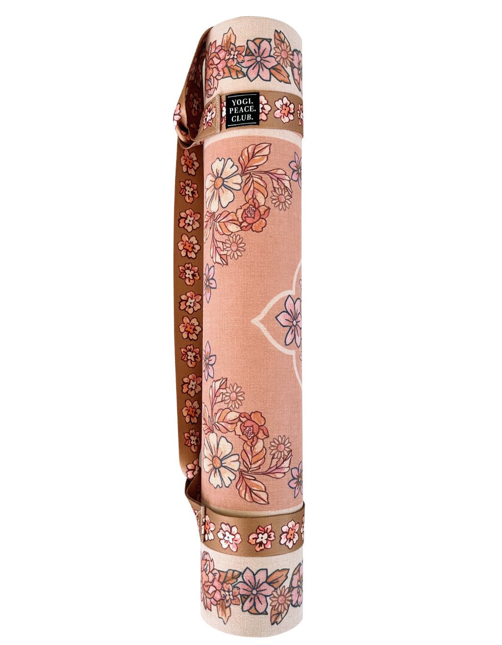 4 mm Wildwood Yoga Mat + Strap - Yogi Peace Club - YOGA MAT