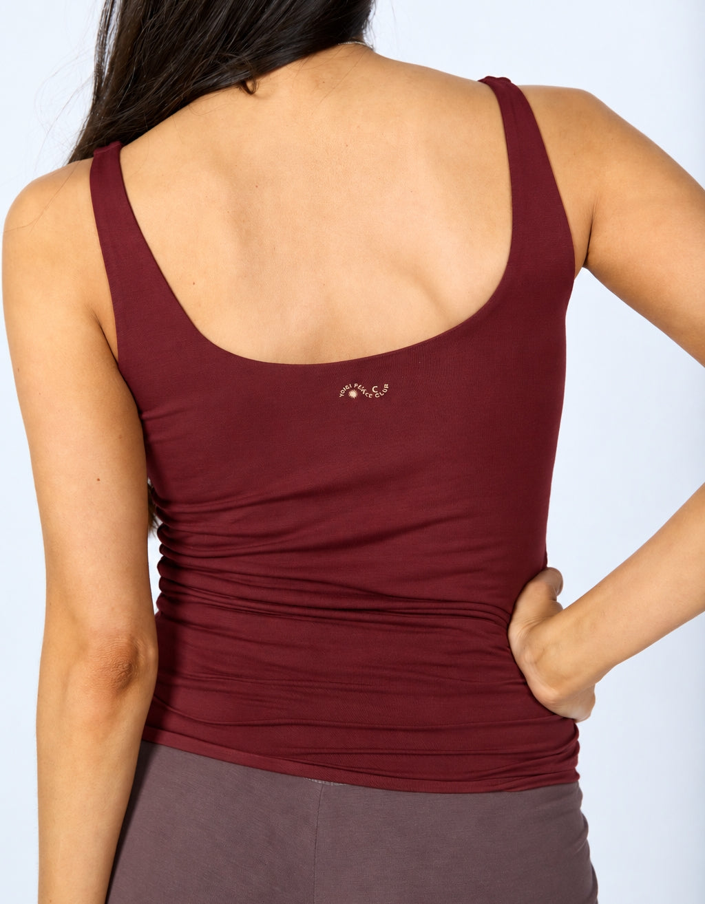 Bamboo Singlet - Sangria